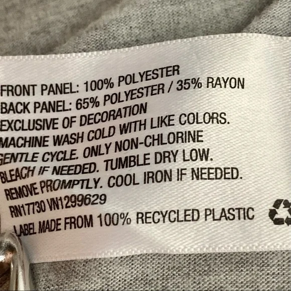 Xhilaration Tank Top Cream and Blue Print and Grey Back Small - Picture 8 of 9